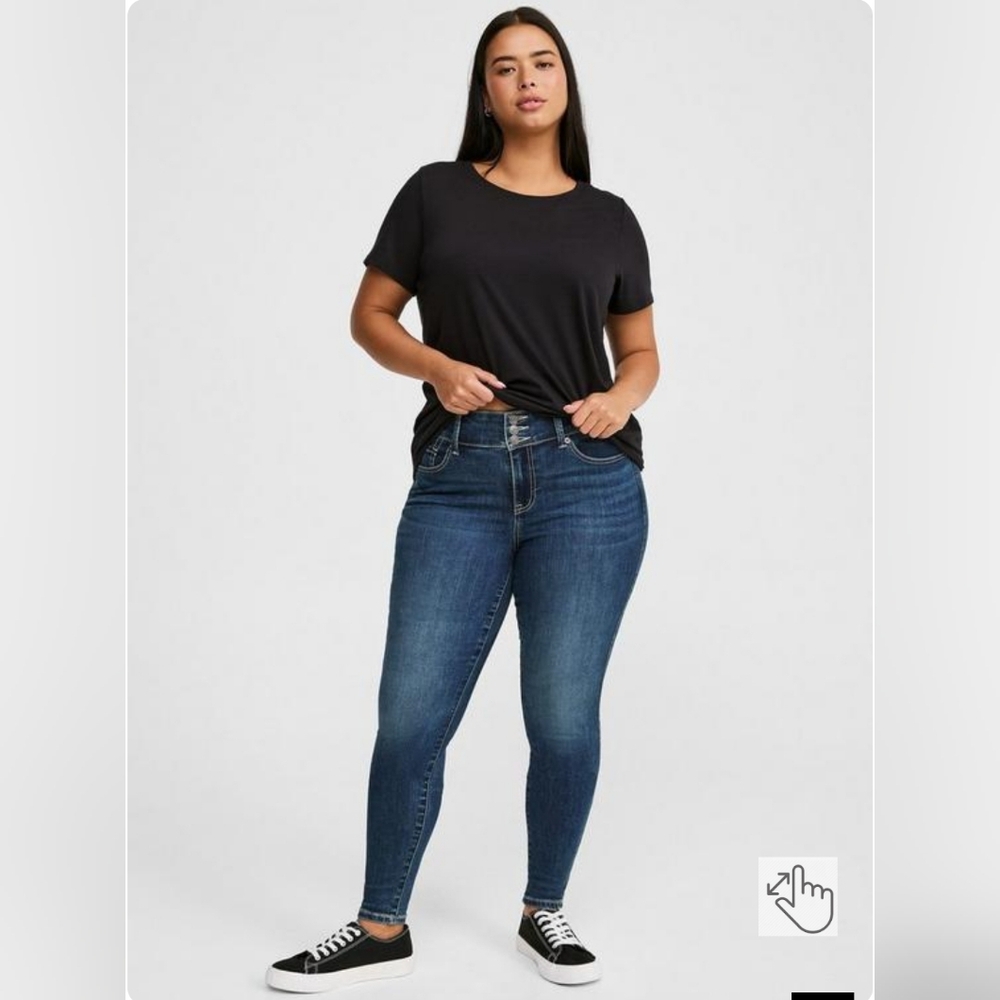 Torrid high rise jeggings